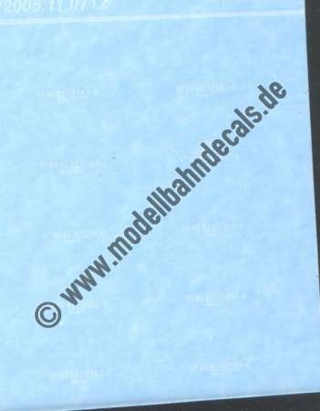 Nass-Schiebebilder: Sonderangebot Spur TT: Wagennummern für 2x5 identische Wagen Bdwsb ohne DR-Zeichen (DR), Artikel-Nummer: 18258