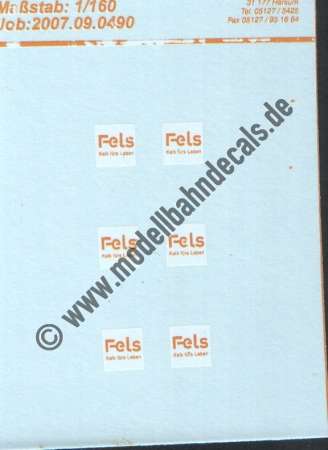 Nass-Schiebebilder: Sonderangebot Spur N: Fels - Kalk fürs Leben. Artikel-Nummer: 19097