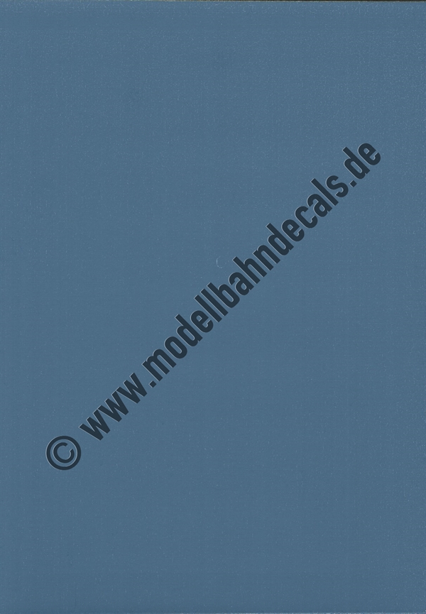 Nass-Schiebebilder: Farbkarte Fernblau (ähnlich RAL 5023). Artikel-Nummer: 4527