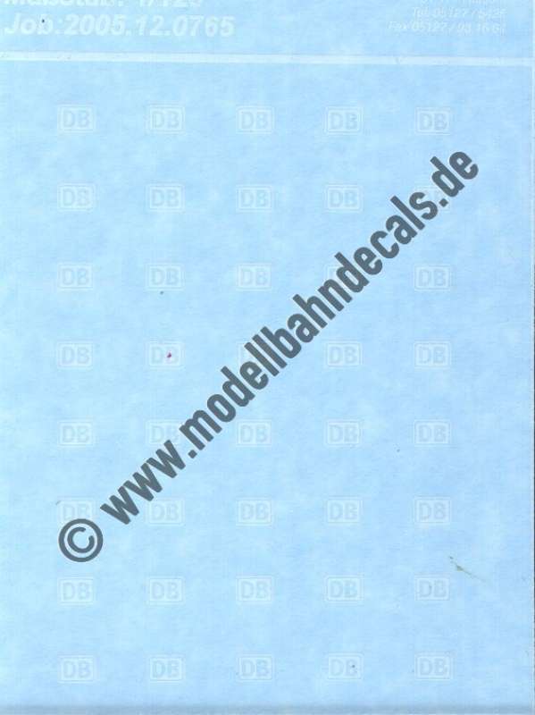 Nass-Schiebebilder: Sonderangebot Spur TT: DB-AG Logos (nur Weiss), Artikel-Nummer: 18275