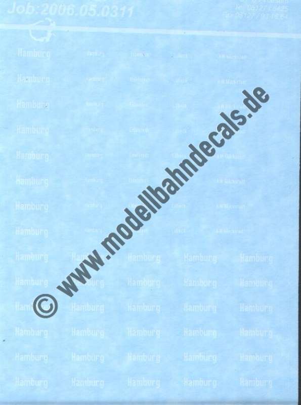 Nass-Schiebebilder: Sonderangebot Spur H0: Wagenanschriften, Klassenziffern, Nummern. Artikel-Nummer: 19067