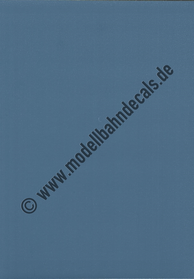 Nass-Schiebebilder: Farbkarte Fernblau (ähnlich RAL 5023). Artikel-Nummer: 4527