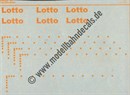 "Nass-Schiebebilder: Sonderangebot Spur H0: Beschriftungen für Lotto Lok, dunkelgelb Artikel-Nummer: 18014"
