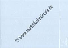 Nass-Schiebebilder: Sonderangebot Spur H0: Komplettbeschriftungen für BR 772/972 (Ferkeltaxe), DR, Epoche 4, Artikel-Nummer: 18228