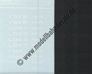 Nass-Schiebebilder: Sonderangebot Spur H0: diverse Lokanschriften der FSKB Artikel-Nummer: 19010