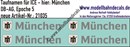 "Nass-Schiebebilder: Taufnamen für ICE ""München"", DB-AG, Epoche 5. Artikel-Nummer: 21035"