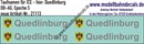 "Nass-Schiebebilder: Taufnamen für ICE ""Quedlinburg"", DB-AG, Epoche 5. Artikel-Nummer: 21113"
