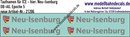 "Nass-Schiebebilder: Taufnamen für ICE ""Neu-Isenburg"", DB-AG, Epoche 5. Artikel-Nummer: 21206"