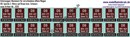 "Nass-Schiebebilder: je 2x2 Güterwagennummern DB offene Wagen (Omm 43, Omm 42, Ommr 32, Ommr 33, Omm 52) Weiss auf Braun/Schwarz. Artikel-Nummer: 3335"