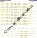 "Nass-Schiebebilder: Komplett-Beschriftungen für DR Doppelstockwagen, Hellelfenbein. Artikel-Nummer: 4410"