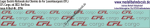 Nass-Schiebebilder: Logos Société Nationale des Chemins de Fer Luxembourgeois (CFL-Cargo), Logo ab 2022, 3 verschiedene Größen, Rot/Grau. Artikel-Nummer: 5704