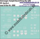 "Nass-Schiebebilder: Güterwagen-Komplettbeschriftung DR, Gbs 1500; 10 verschiedene Wagennummern vorrätig/ohne Aufpreis möglich!. Artikel-Nummer: 6080"