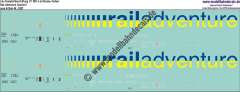 Nass-Schiebebilder: Lok-Komplettbeschriftung 111 082-4, Rail-adventure, Epoche 6 (mit Logo in Ukraine-Farben). Artikel-Nummer: 6287