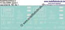 "Nass-Schiebebilder: Güterwagen-Komplettbeschriftung L4, FS Italia (EUROP), Epoche 3. Artikel-Nummer: 7651"