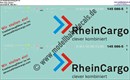 "Nass-Schiebebilder: Lok-Komplettbeschriftung BR 145, Rhein-Cargo, Epoche 6. Artikel-Nummer: 7664"
