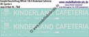 "Nass-Schiebebilder: Personenwagen-Komplettbeschriftung WRtmh 136.0 (Kinderland Cafeteria), DB, Epoche 4. Artikel-Nummer: 7848"