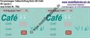 "Nass-Schiebebilder: Personenwagen-Teilbeschriftung Bnrkz 495 (Café), DB, Epoche 4. Artikel-Nummer: 7944"