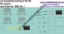 "Nass-Schiebebilder: Lok Komplettbeschriftung V 160 100, DB, Epoche 3. Artikel-Nummer: 8009"