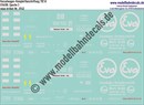 "Nass-Schiebebilder: Kesselwagen-Komplettbeschriftungssatz für einen 192 hl-Wagen der EVA, eingestellt bei der DB; Epoche 3. Artikel-Nummer: 8143"