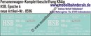 Nass-Schiebebilder: Harzer Schmalspurbahn (HSB): Personenwagen-Komplettbeschriftung KB4ip. Artikel-Nummer: 8596