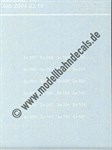 Nass-Schiebebilder: Sonderangebot Spur H0: Anschriften Sa 504 Weiss Artikel-Nummer: 8997